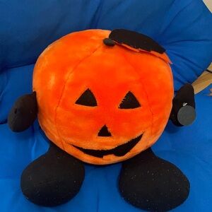 Playful Plush Halloween Pumpkin Plush NWTS 1988 Chrisha Creation Limited